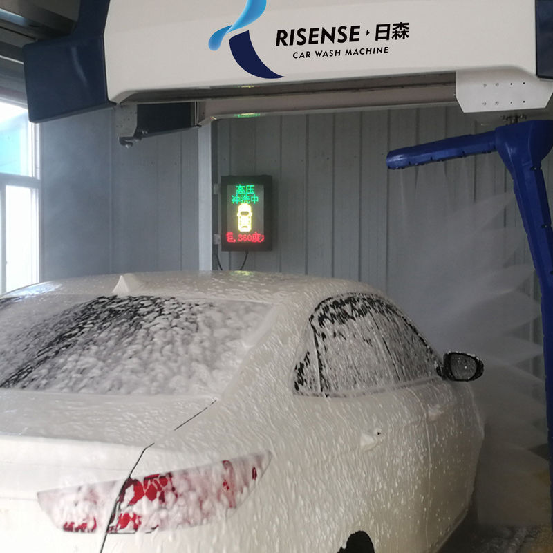 Попрощайтесь с ручной стиркой автомобилей с автоматической системой ухода за автомобилем Risense 360 Plus