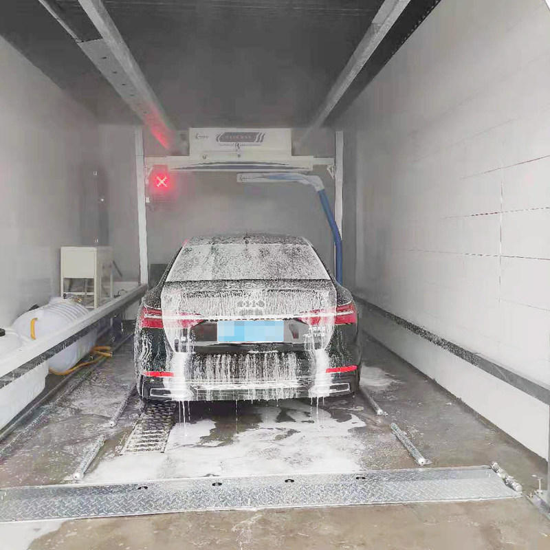 Высокое давление стирает легко Полностью автоматическая однорукая 360-градусная машина для стирки автомобилей