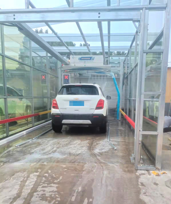 Высокое давление стирает легко Полностью автоматическая однорукая 360-градусная машина для стирки автомобилей