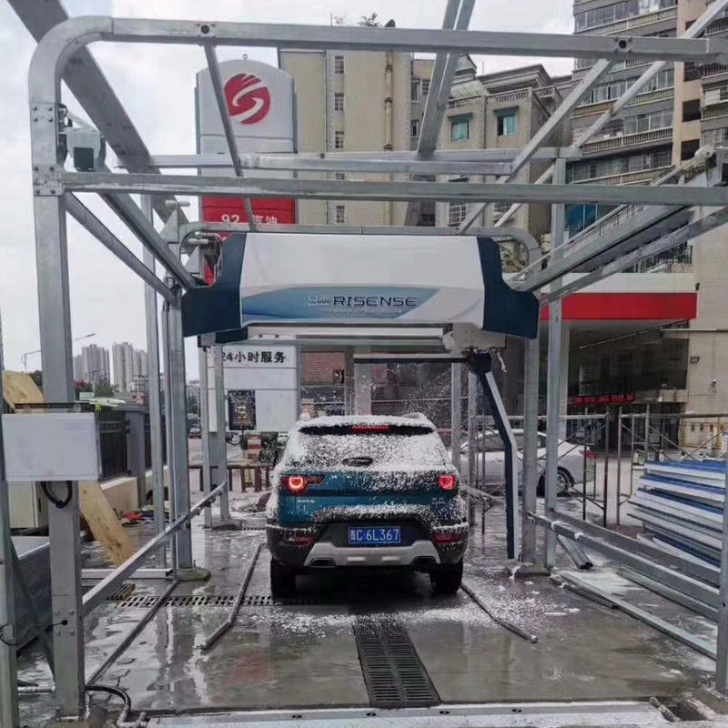 Автоматическая машина для стирки автомобилей под высоким давлением с максимальным размером сборки 8000 * 3686 * 3400 мм