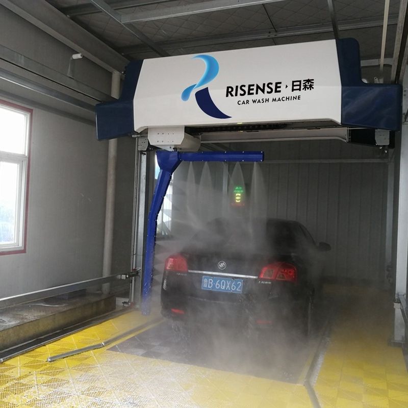 Горячая оцинкованная сталь Risense смарт-модель с 120 барным высоким давлением Робот бесприкосновенная машина для стирки машин