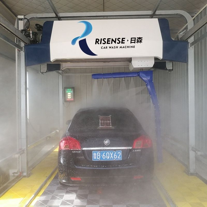 Горячая оцинкованная сталь Risense смарт-модель с 120 барным высоким давлением Робот бесприкосновенная машина для стирки машин