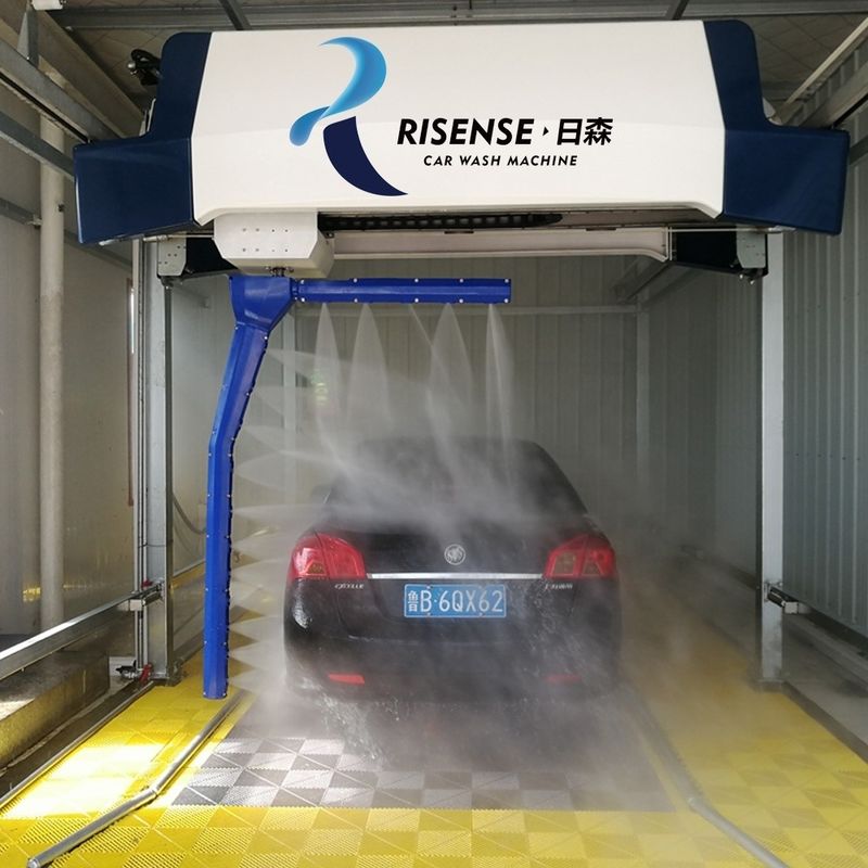 Горячая оцинкованная сталь Risense смарт-модель с 120 барным высоким давлением Робот бесприкосновенная машина для стирки машин