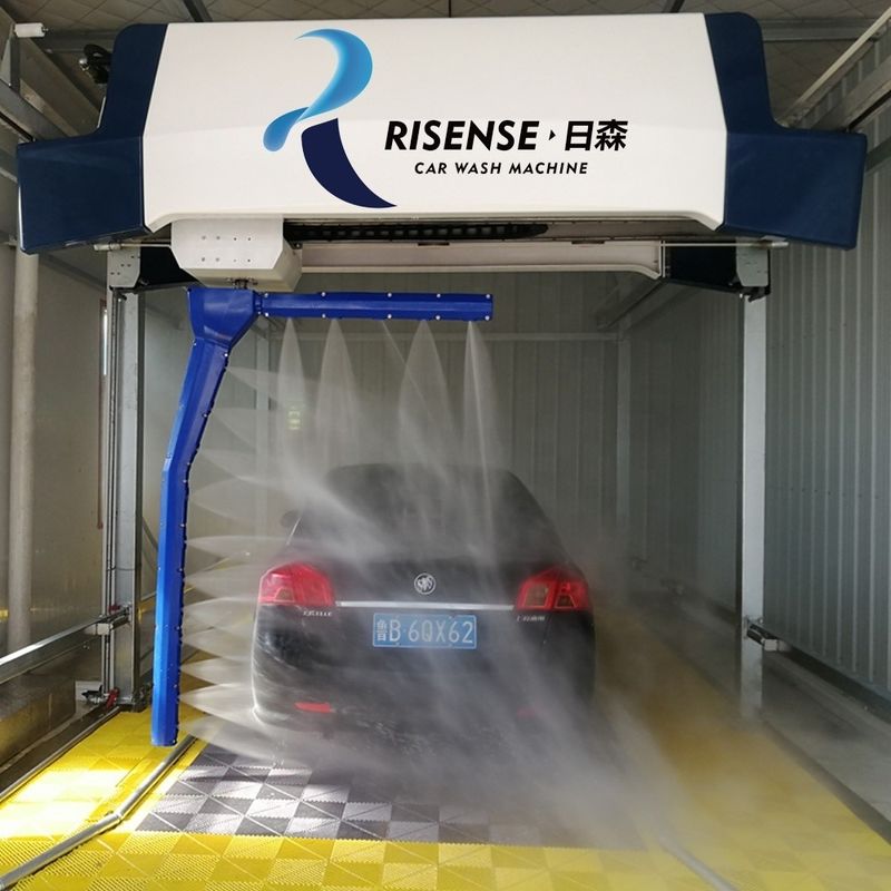 Горячая оцинкованная сталь Risense смарт-модель с 120 барным высоким давлением Робот бесприкосновенная машина для стирки машин