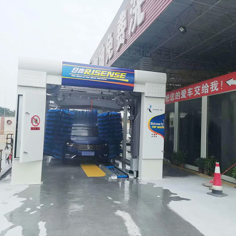 Давление воздуха 0,75-0,9Mpa Автоматический туннельный стиральный автомат Risense CC-670