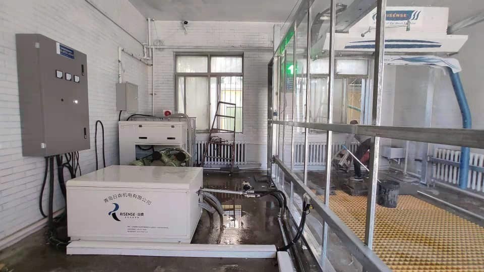 Бесконтактная машина для стирки автомобилей HP 231 Размер машины L*W*H 7600*3315*3100